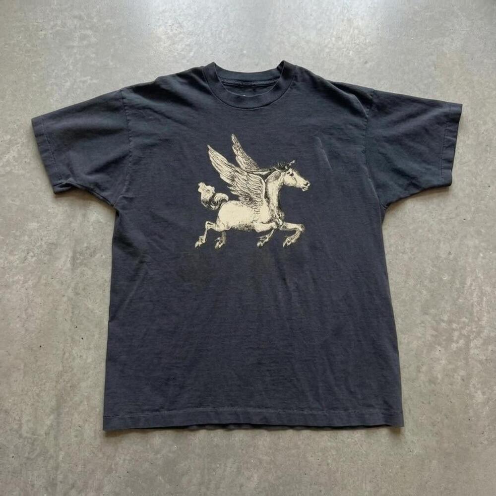 Black Pegasus Graphic Tee